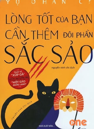 Lòng Tốt Của Bạn Cần Thêm Đôi Phần Sắc Sảo