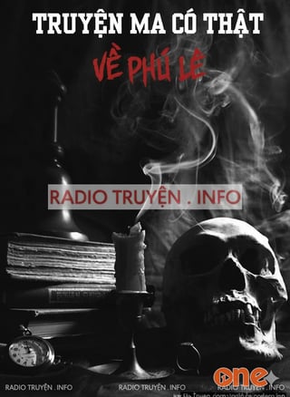 Truyện Ma Có Thật Về Phú Lê
