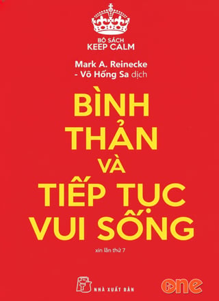 Bình Thản Và Tiếp Tục Vui Sống