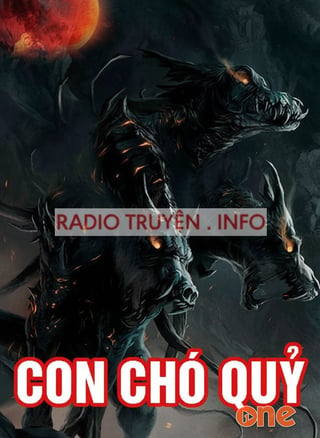 Con chó quỷ trong đêm trăng