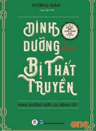 Dinh Dưỡng Học Bị Thất Truyền, Dinh Dưỡng Đẩy Lùi Bệnh Tật