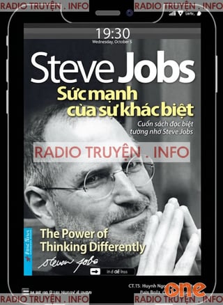 Steve Jobs, Sức Mạnh Của Sự Khác Biệt