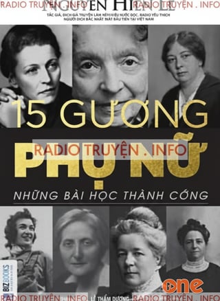 15 Gương Phụ Nữ, Những Bài Học Thành Công